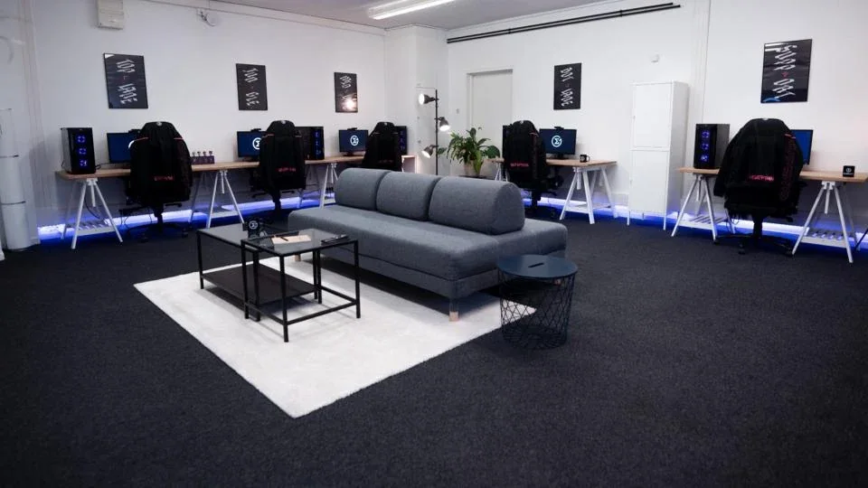 L’espace d’entraînement de la GameWard House