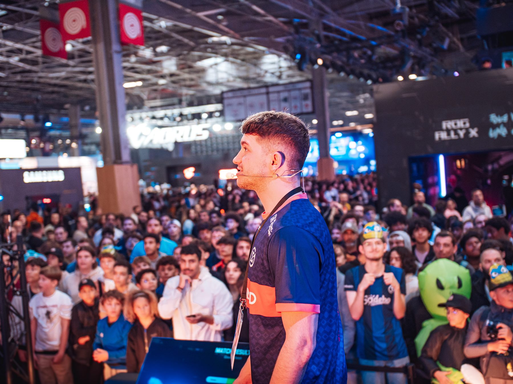 La scène GameWard à la Paris Games Week 2024